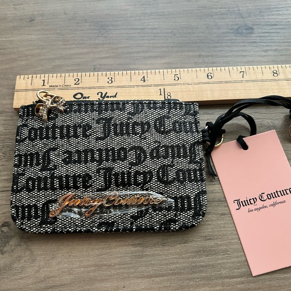 NWT Juicy Couture Zip Card Case - Picture 3 of 11